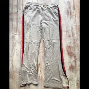 Sundry athletic stripe sweatpants